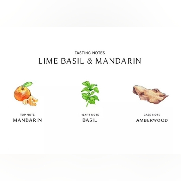 Jo Malone Deluxe Three Wick  Lime Basil Mandarin Scented Candle - 21.1 Oz - Picture 3 of 5